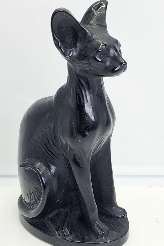 Black Obsidian Cat and Free Shipping!