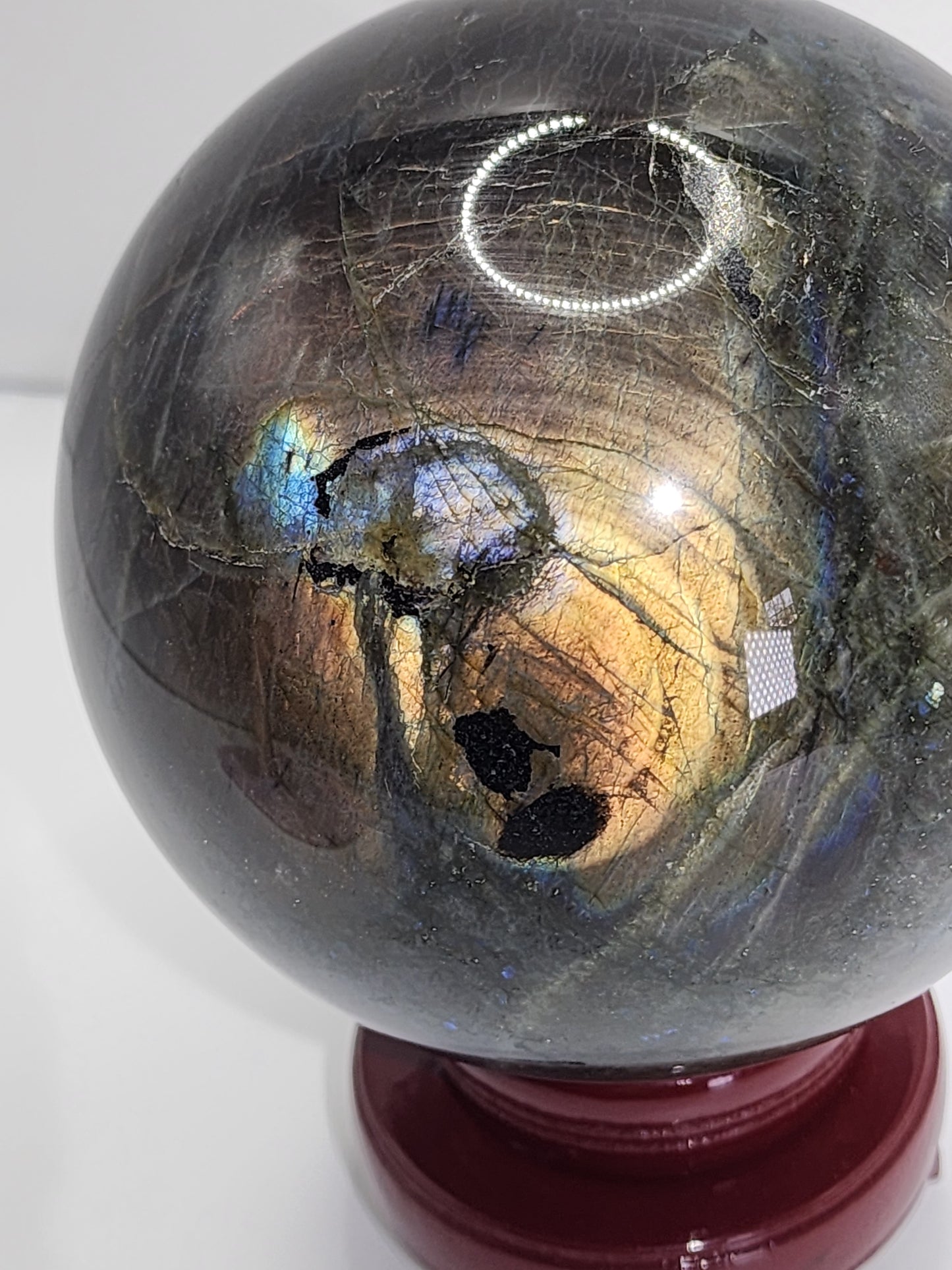 Large Labradorite Sphere 105mm Free Shipping!