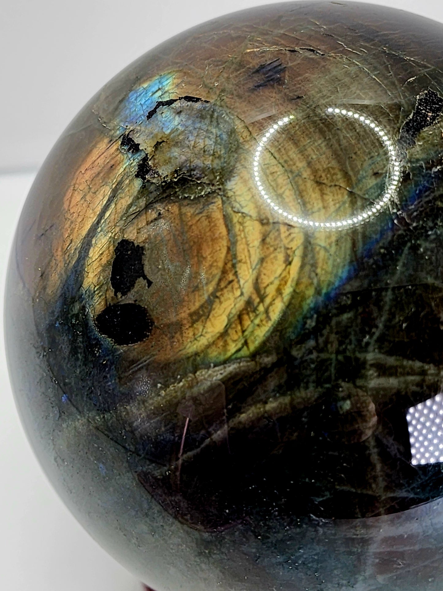 Large Labradorite Sphere 105mm Free Shipping!
