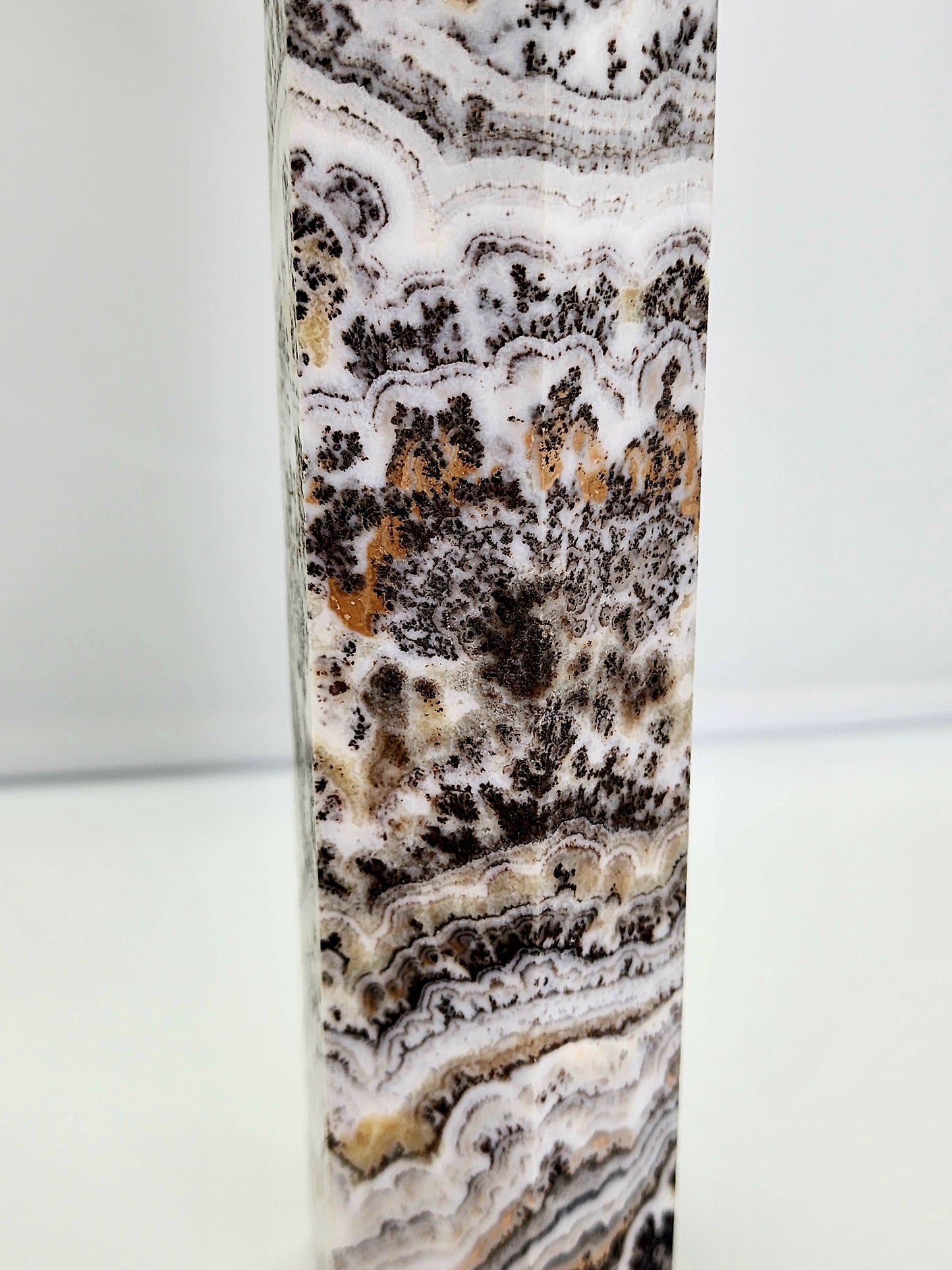 Dendritic Calcite Tower 10"Tall Free Shipping!