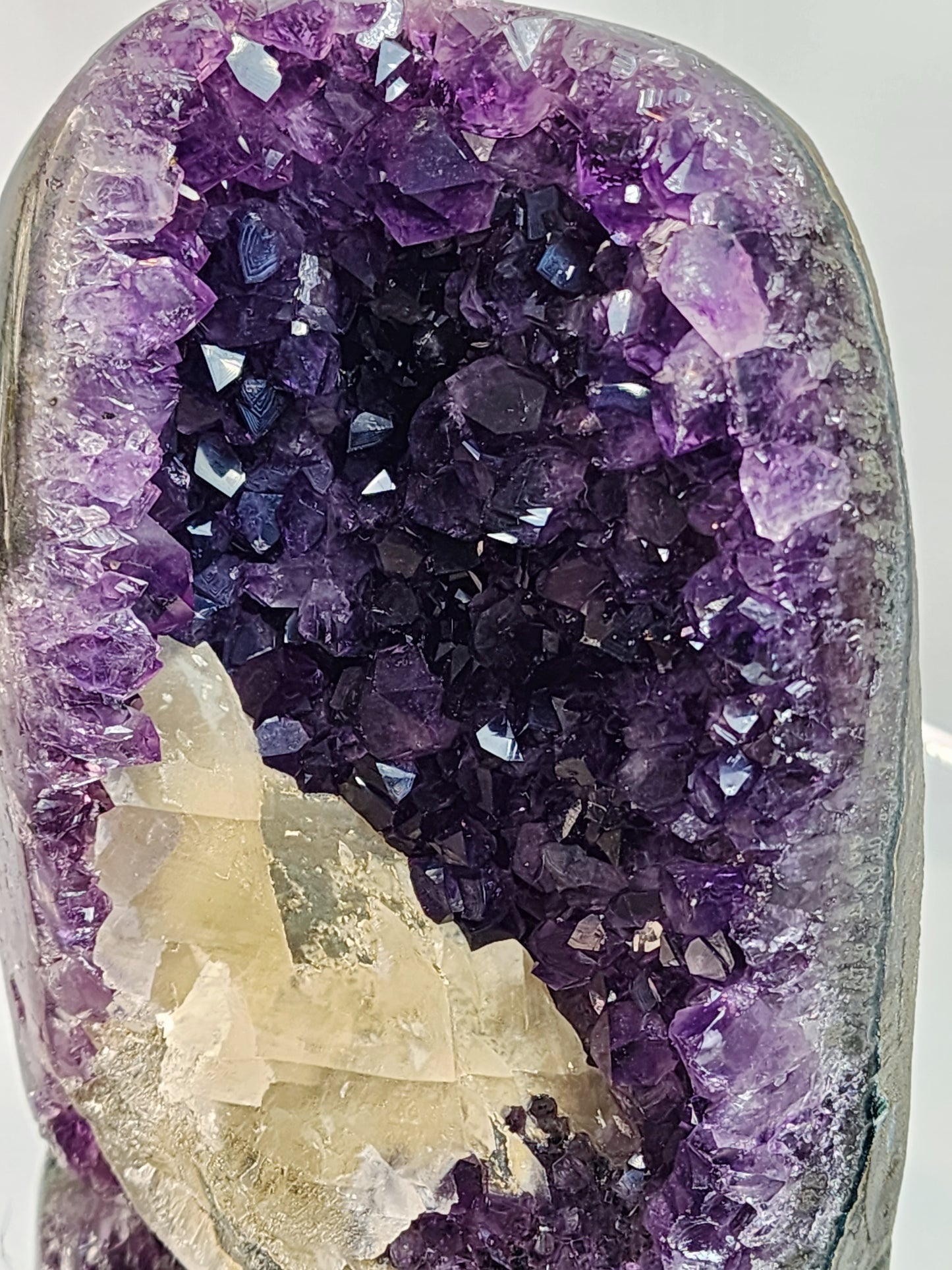 Druzy Amethyst Cathedral/Flat Base From Uruguay Free Shipping!