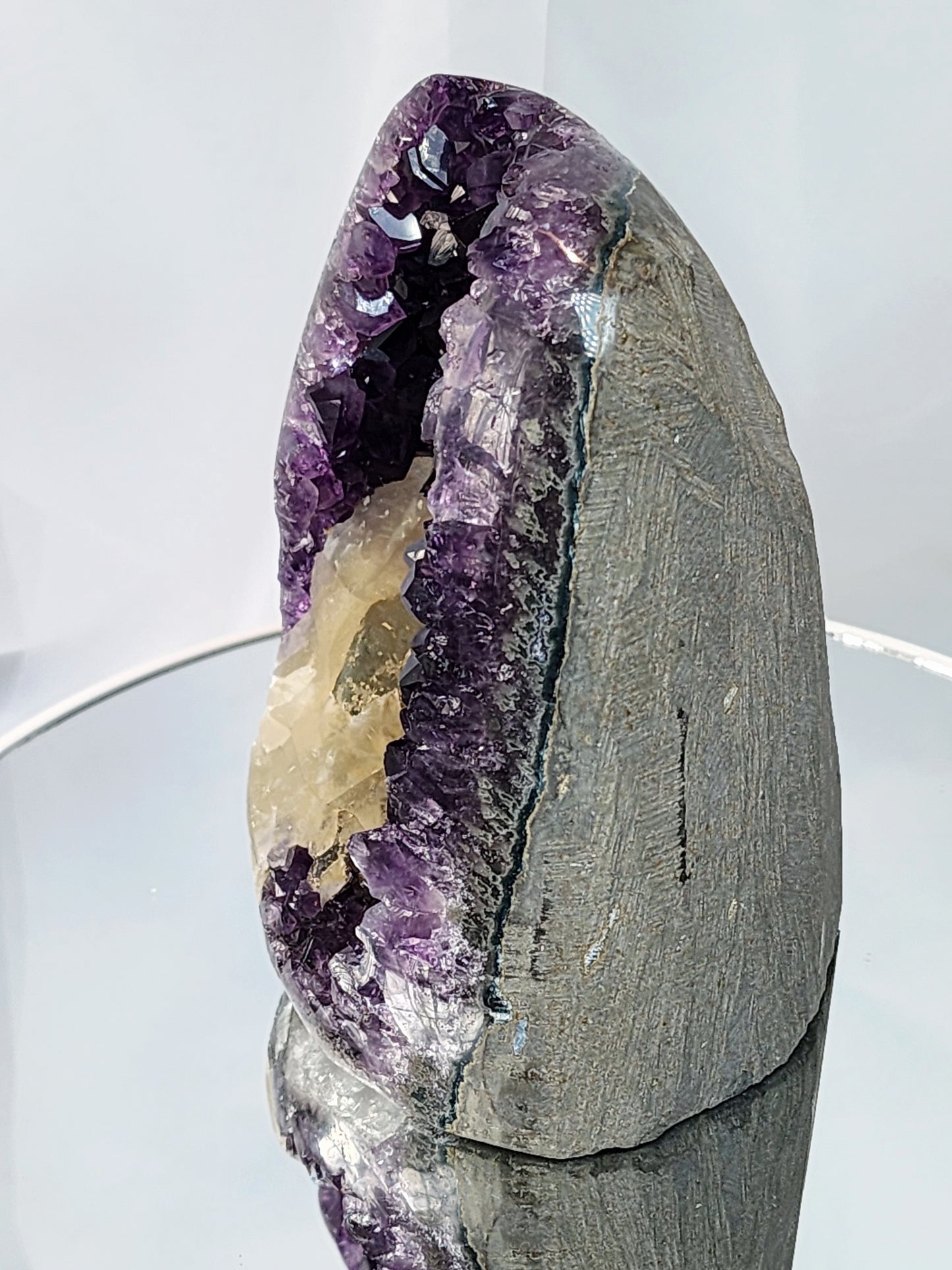 Druzy Amethyst Cathedral/Flat Base From Uruguay Free Shipping!