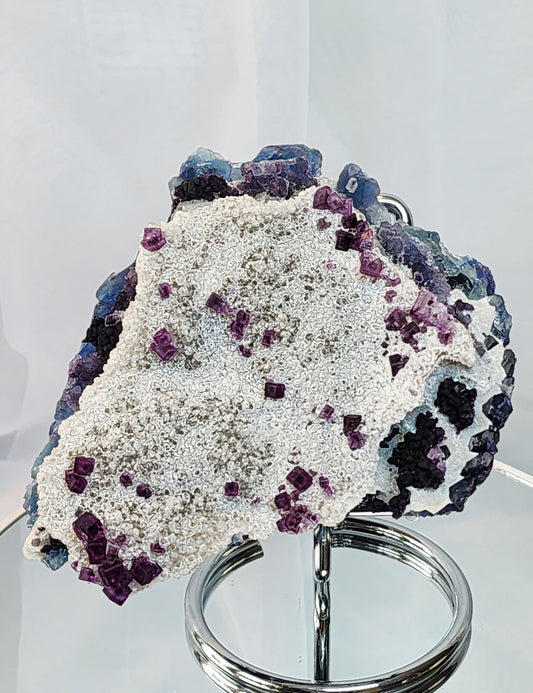 Purple Window Fluorite Specimen from Zhejiang #1 Free Shipping