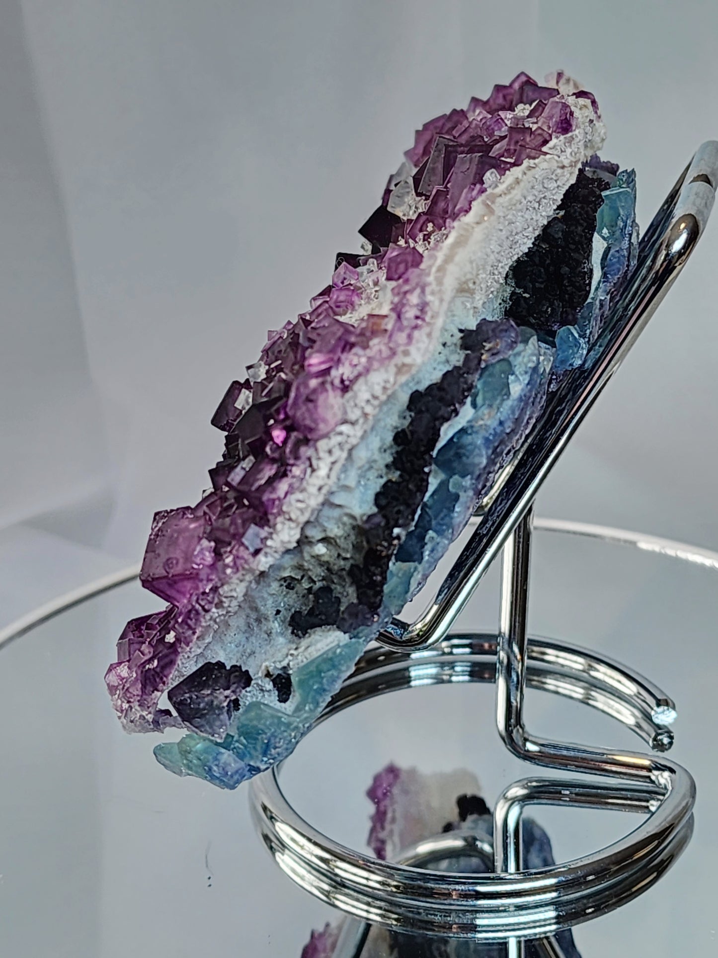 Purple Window Fluorite Specimen from Zhejiang #2 Free Shipping!