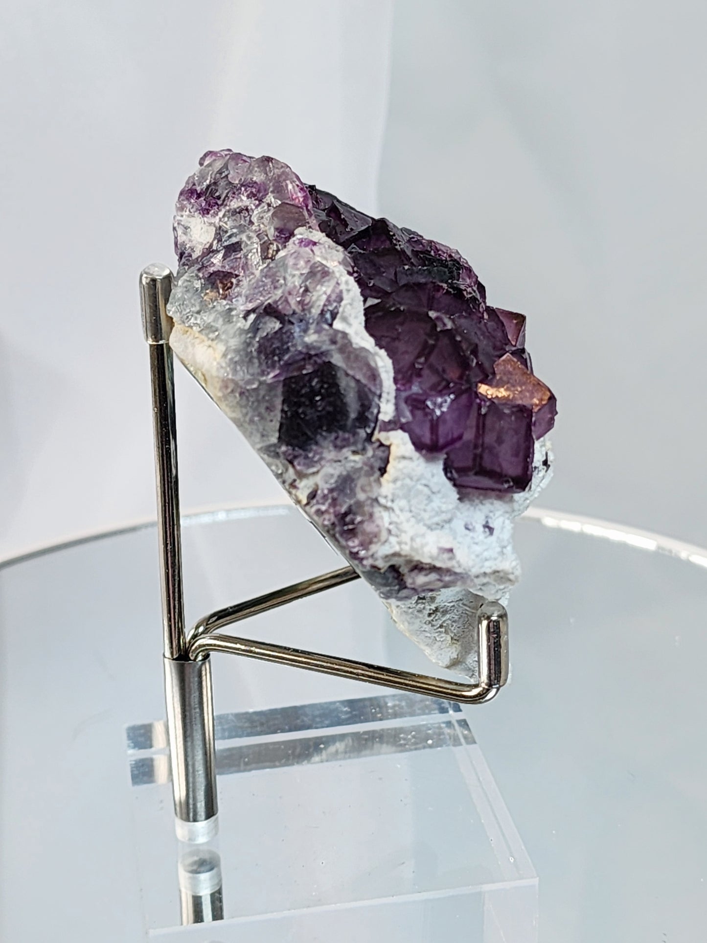 Purple Window Fluorite Specimen from Zhejiang #6 Free Shipping