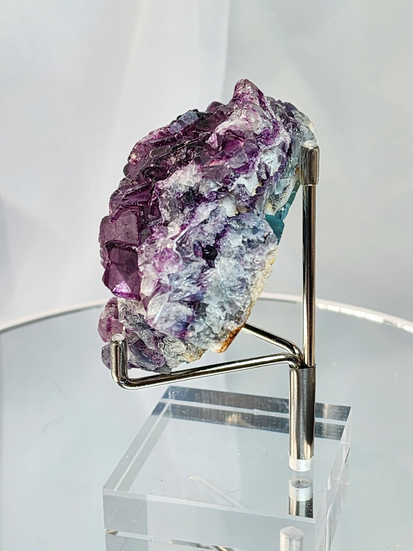 Purple Window Fluorite Specimen from Zhejiang #6 Free Shipping