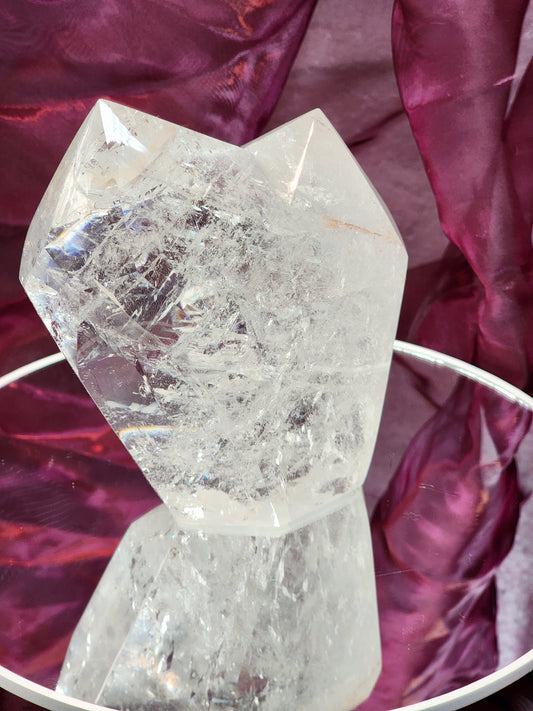 Clear Quartz Double Point from Brazil and Free Shipping!