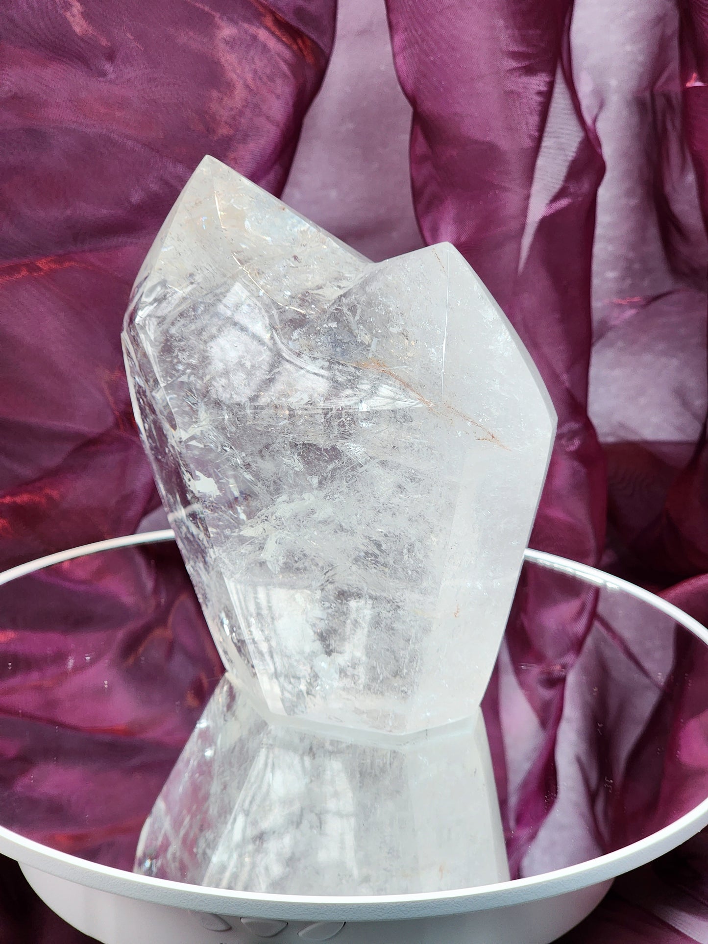 Clear Quartz Double Point from Brazil and Free Shipping!