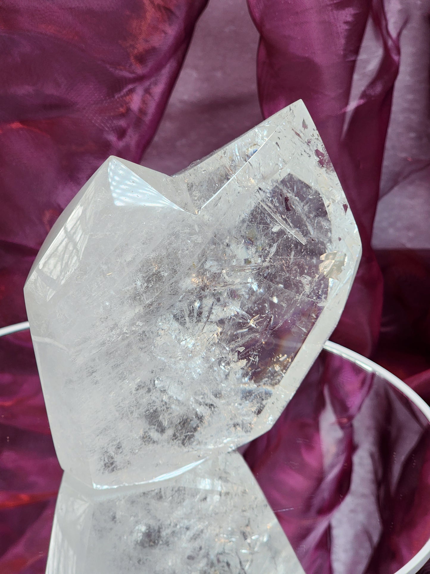 Clear Quartz Double Point from Brazil and Free Shipping!