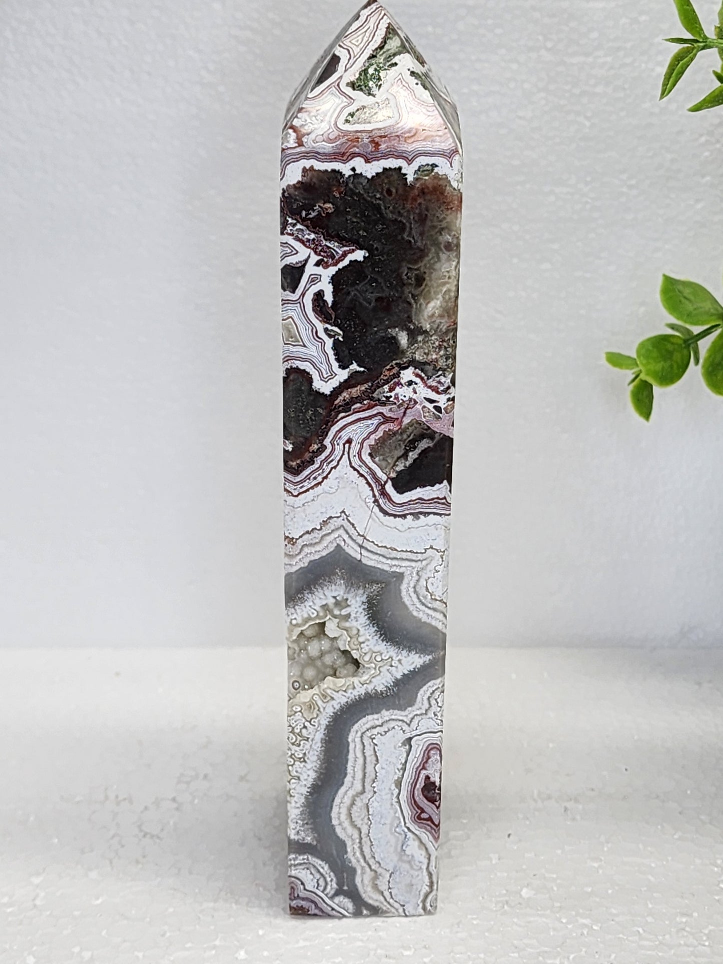 Mexican Lace Tower With Druzy