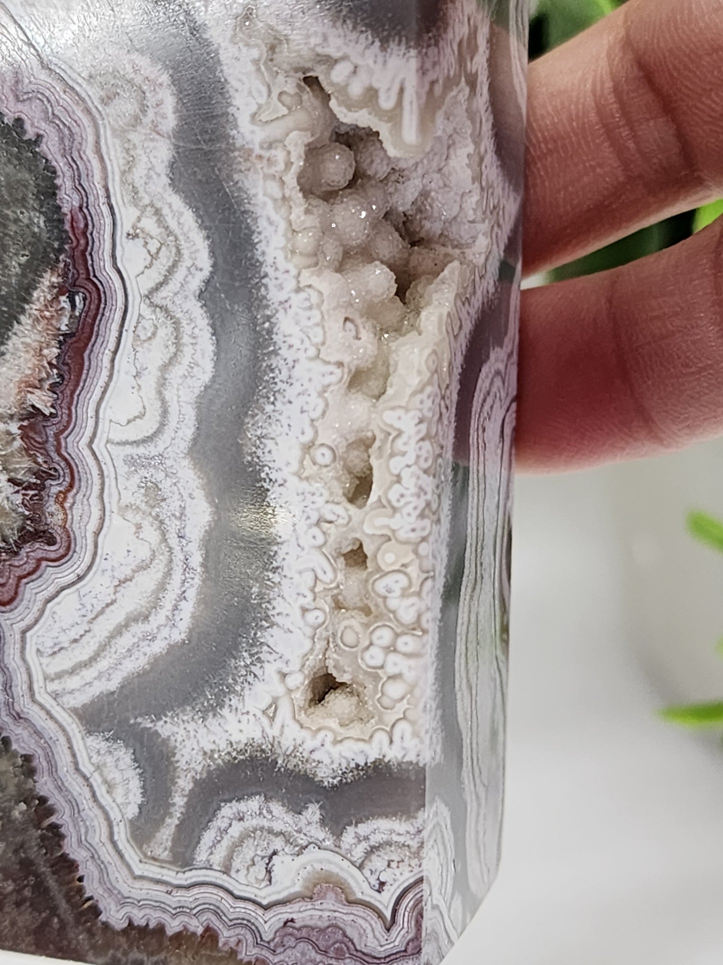 Mexican Lace Tower With Druzy
