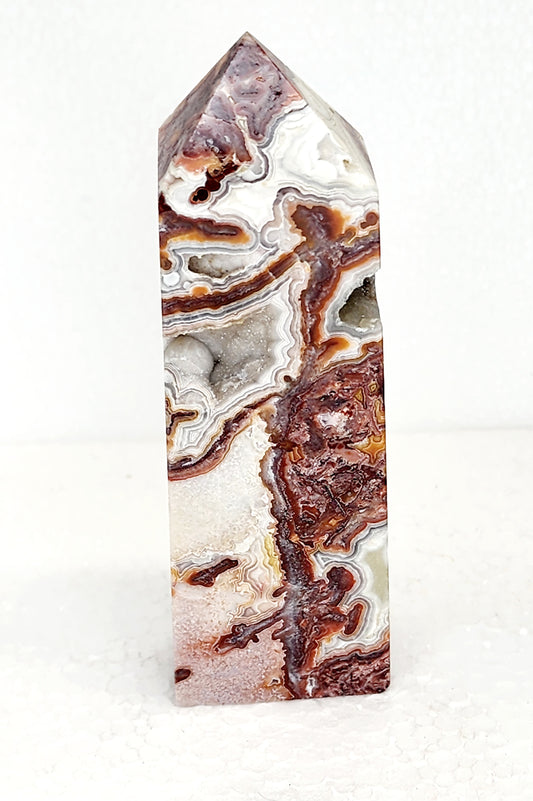 Mexican Lace Tower with Druzy