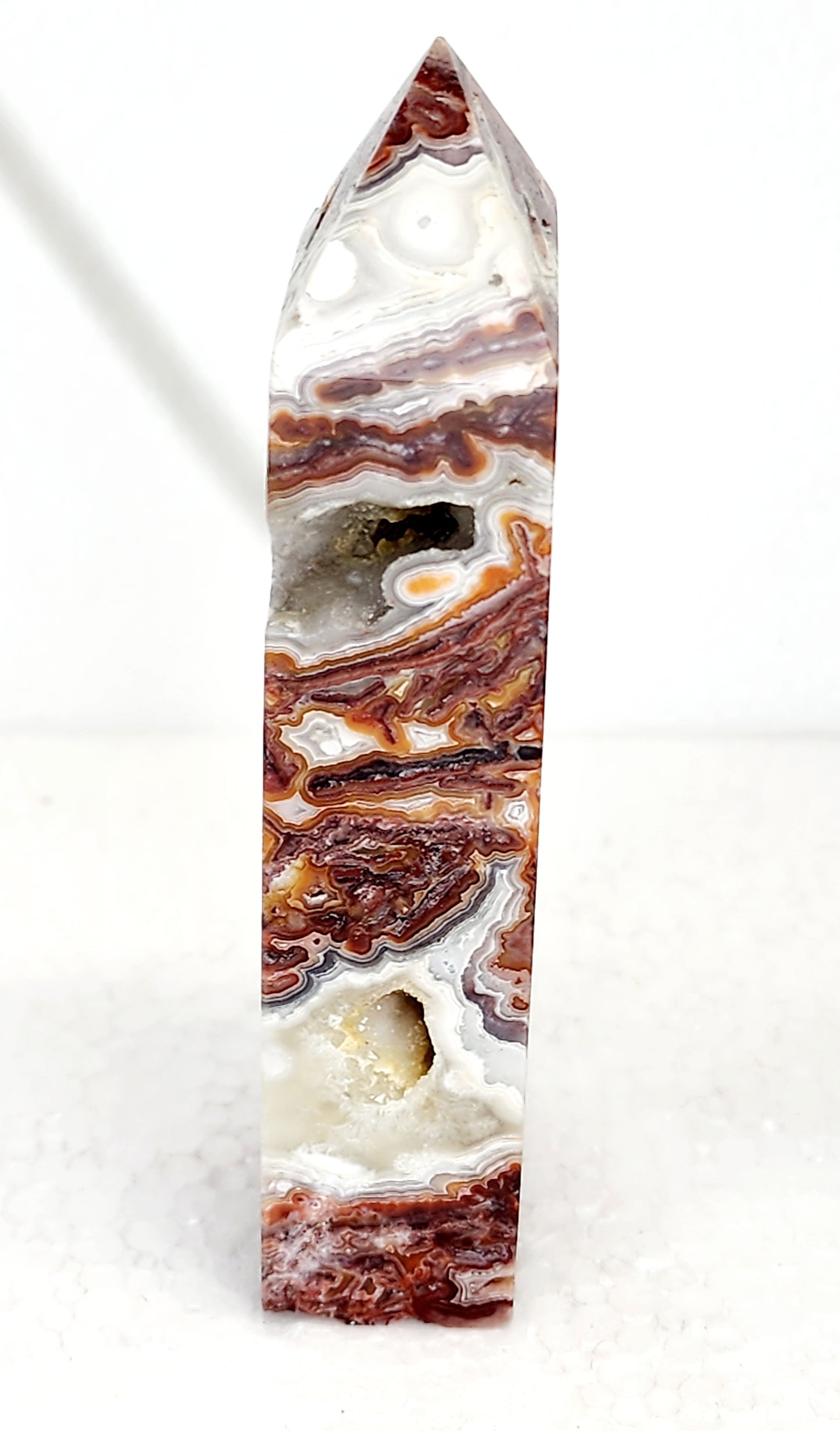 Mexican Lace Tower with Druzy