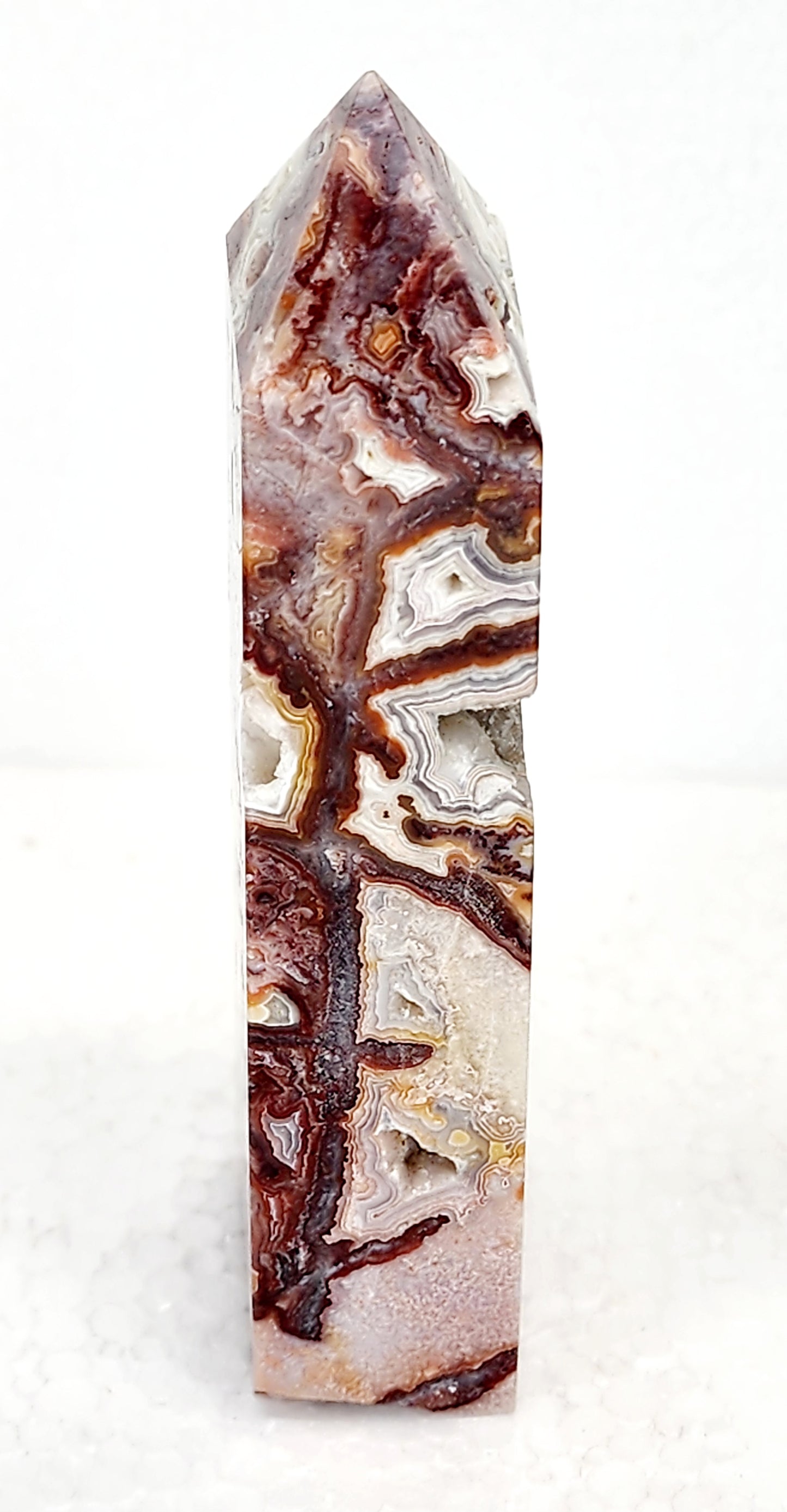 Mexican Lace Tower with Druzy