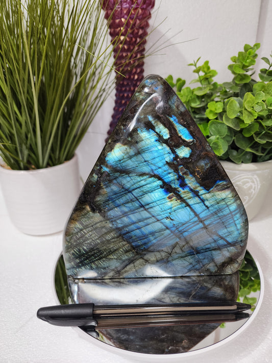 Large Blue Flash Labradorite Free Form